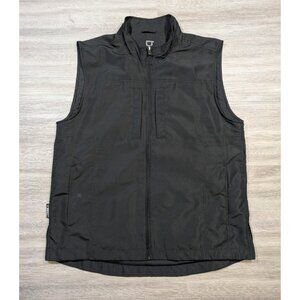 ScotteVest Vest RFID Travel Vest TEC Men's Large Black Full Zip-Up